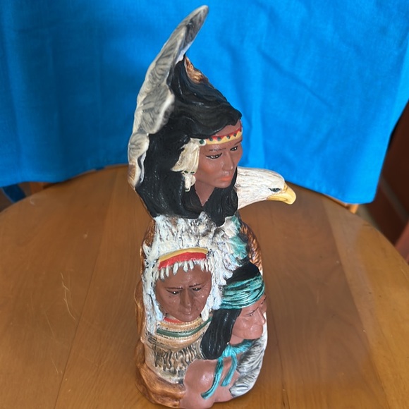 Vintage Provincial Mold Native American Figurine - Picture 4 of 16